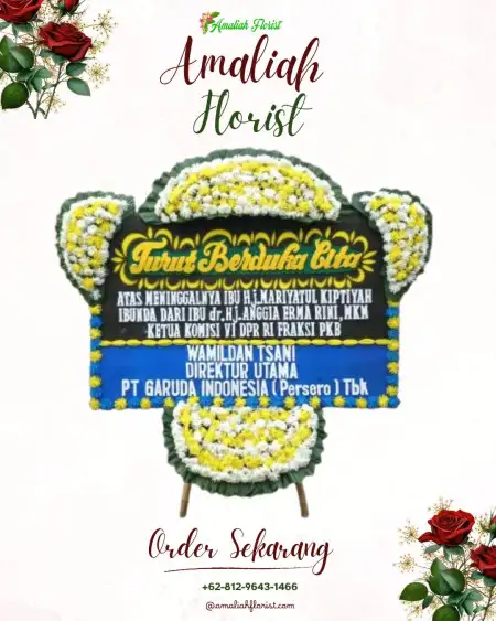 Papan Bunga Duka Ballroom Wedding Gading Serpong